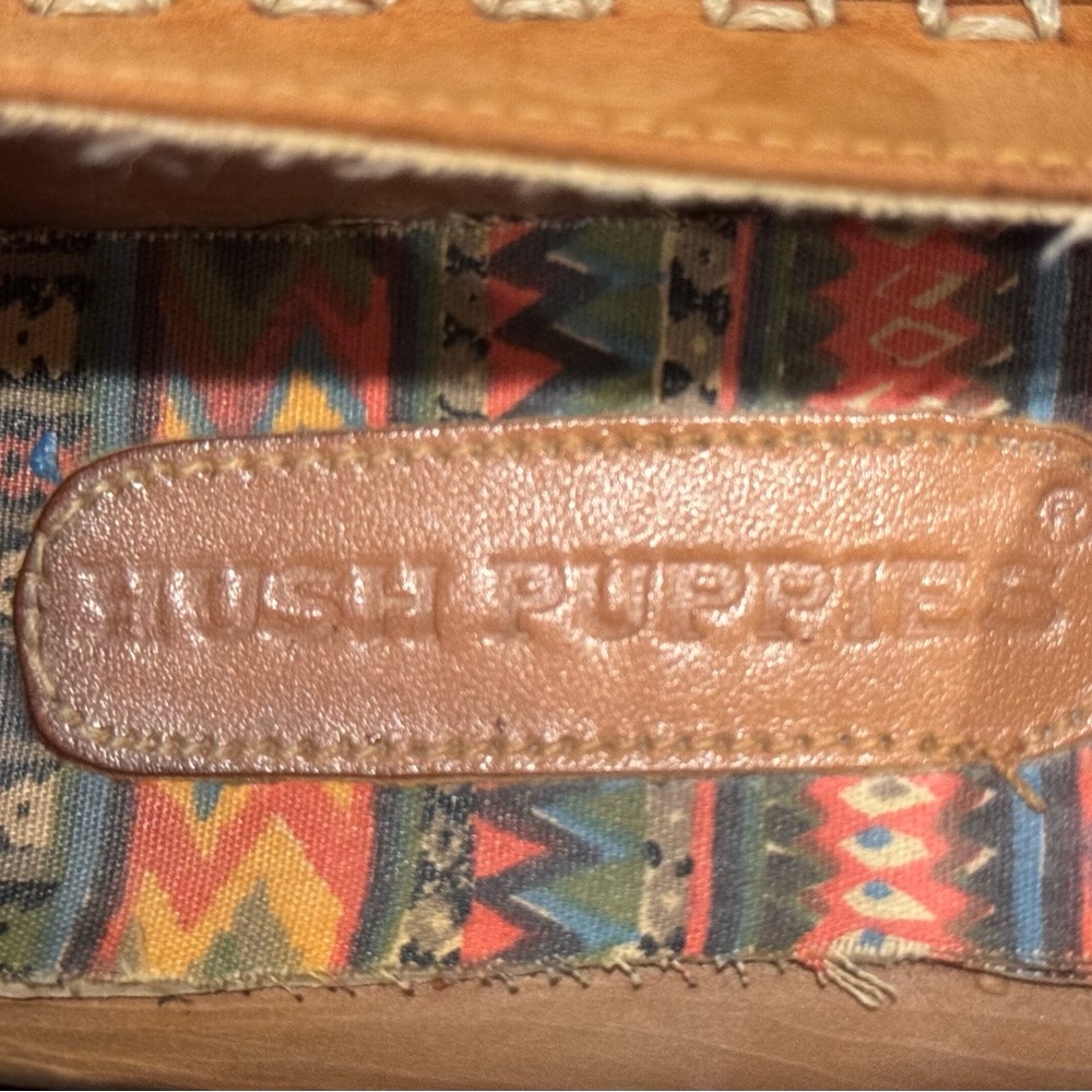 Hush Puppies Women's Loafers Slip Ons Tan Suede - Size 6 / 6.5- EUC - Picture 6 of 8
